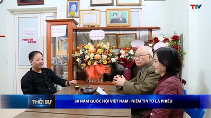 Bản tin Thời sự tối 6/1/2026:&nbsp;80 năm Quốc hội Việt Nam - Niềm tin từ lá phiếu